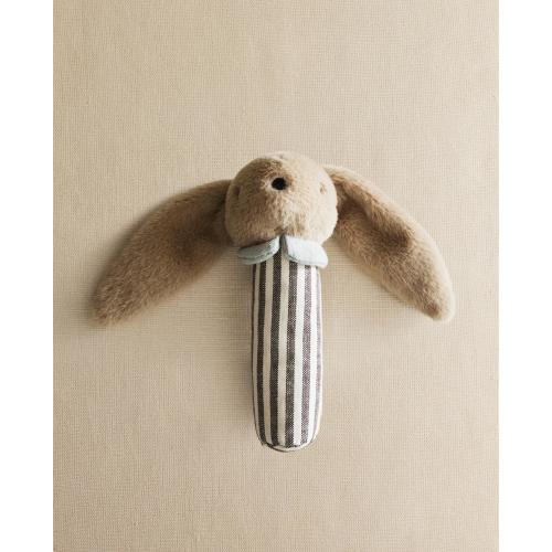 CHILDREN’S RABBIT PLUSH TOY RATTLE