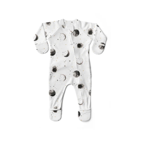 Goumikids Organic Footie Pajama – interstellar onesie ⭐️
