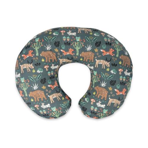 Boppy Nursing Pillow and Positioner Original, Green Forest Animals