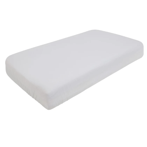 White Muslin Crib Sheet | aden + anais