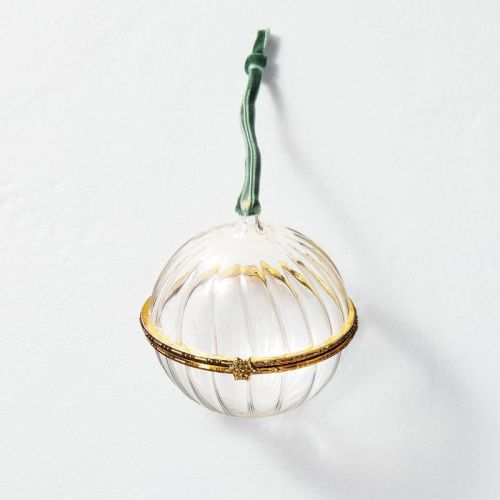 Hinged Glass Christmas Tree Ornament - Hearth & Hand™ with Magnolia