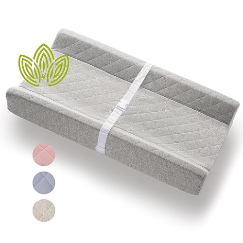Organic Cotton Covered Baby Changing Pad (NATURAL color)