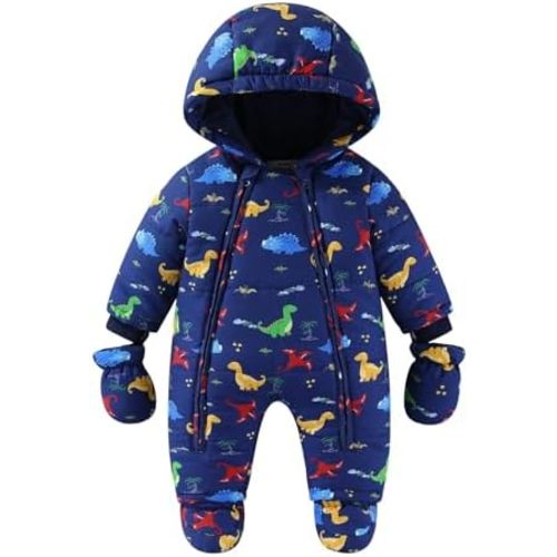 JiAmy Baby Snowsuit for Boy Girl Infant Winter Snow Suit Clothes Newborn-3T