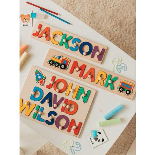 Rainbow Name Puzzle