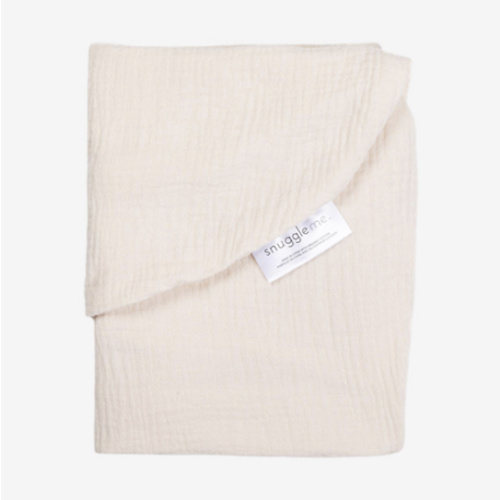 Snuggle Me Organic Curve Lounger Muslin Cover - Natural