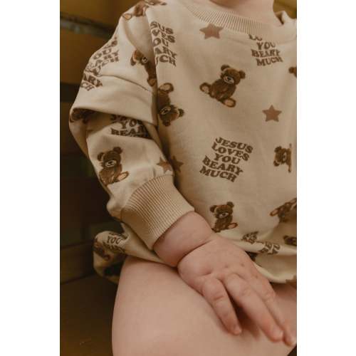 Jesus Loves You Beary Much Bubble Jumpsuit – OUR HOUSE ABOVE
