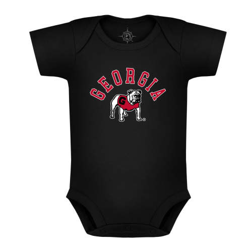 UGA CKW INFANT ONESIE GEORGIA - BLACK – The Red Zone- Athens, GA