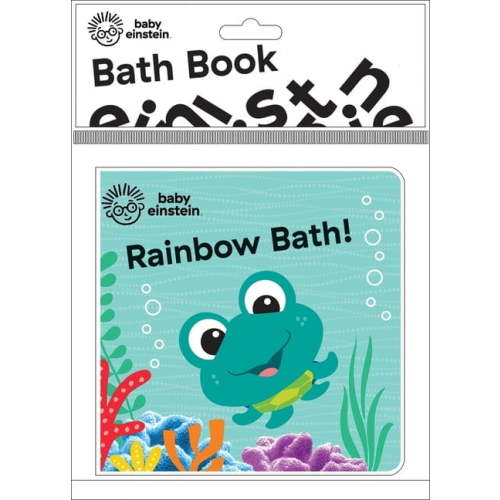 Baby Einstein: Rainbow Bath Waterproof Book with Beloved Characters