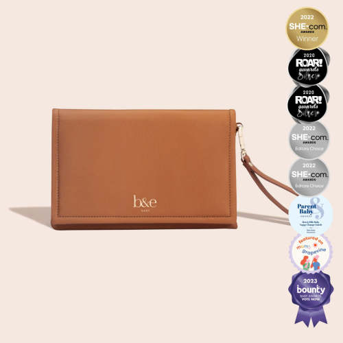Montana - Diaper Change Clutch in Tan