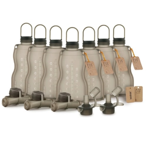 Haakaa Silicone Milk Storage Bag & Sippy Spout Combo 10 Pack