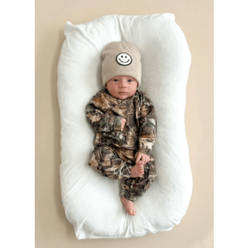 cargo jogger set - brown camo