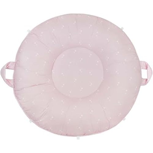 GooseWaddle Soft Comfortable Floor Cushion for Children (Estelle Light Pink)