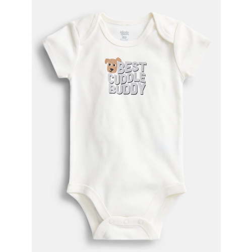Wonder Nation Baby Boy Short Sleeves Lap Bodysuit, Sizes 0-24M