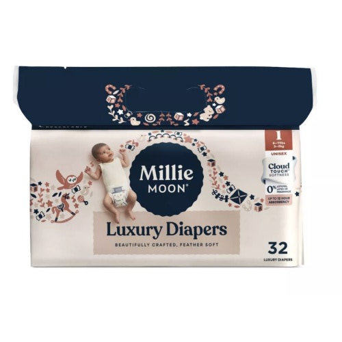 Millie Moon Diapers - Size 1