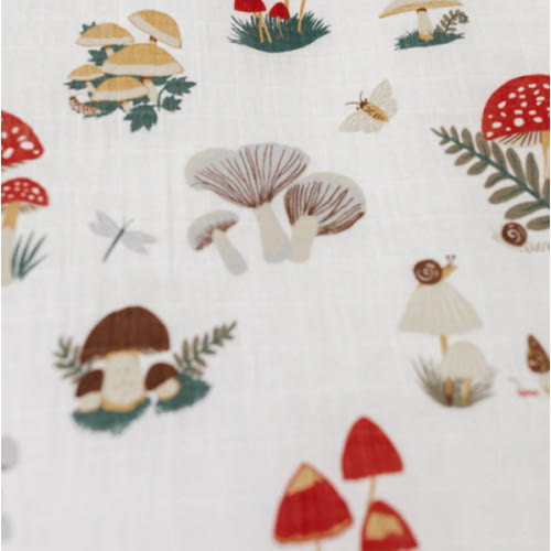 Mushroom Crib Sheet – Clementine Kids