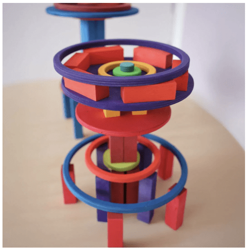 Rainbow Circles and Rings Set