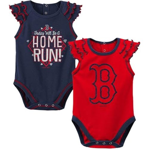 Outerstuff MLB Newborn & Infants 0-24 Months Girls Shining All Star 2 Piece Bodysuit Creeper Set