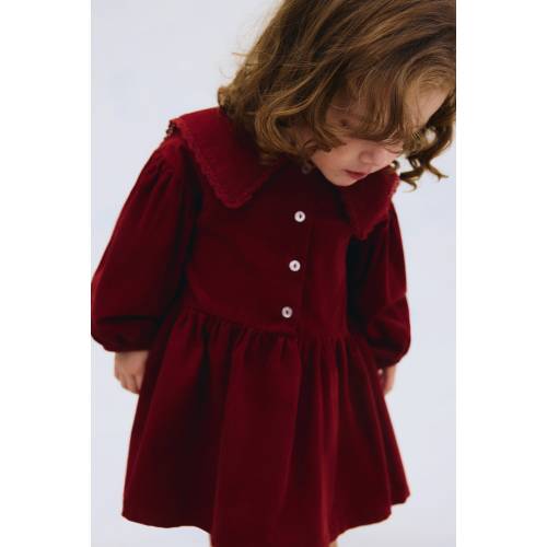 COTTON CORDUROY DRESS