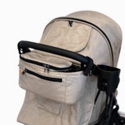 Zoe Single Stroller Organizer - Sand