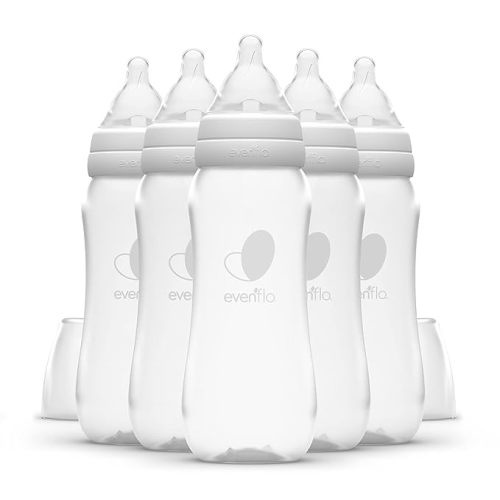 Evenflo Feeding Premium Proflo Venting Balance Plus Standard Neck Baby, Newborn and Infant Bottles - Developed by Pediatric Feeding Specialists - 9 Ounce (Pack of 6)