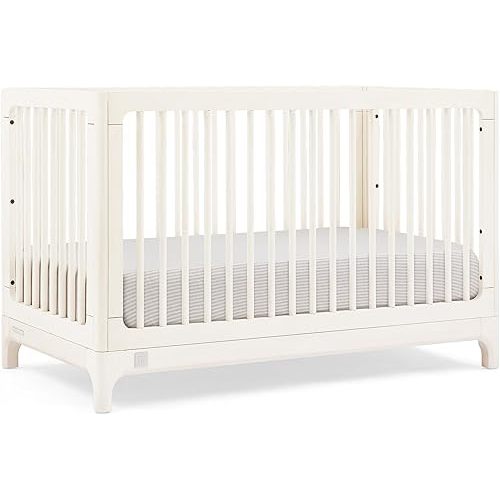 Delta Children babyGap Wren 4-in-1 Convertible Crib Greenguard Gold Certified, Antique White