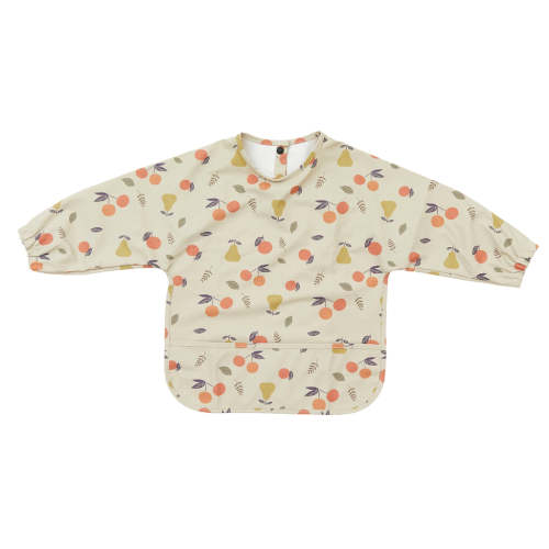 Waterproof Long Sleeve Baby Smock Bib in Perfect Pair