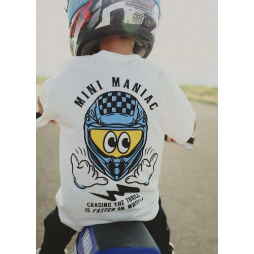 Mini Maniac T-shirt White