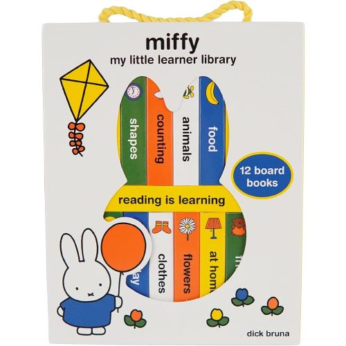 Miffy: My Little Learner Library - My First Library 12 Book Set Miffy Board Book
