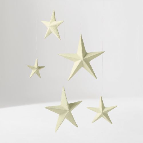 Papier-Mache Glow-in-the-Dark Stars Wall Art