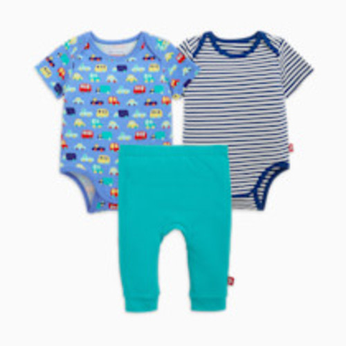 Magnetic Me Cloudstretch Magnetic 3-Pack Set - Blue Multi, 3-6 M