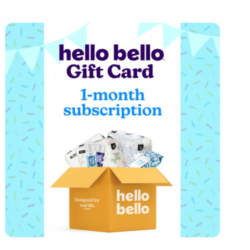 1 Month Diaper Subscription