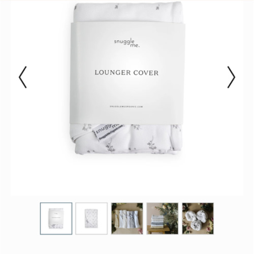 Infant Lounger Cover | Flora