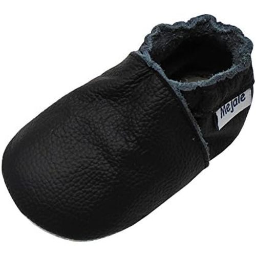 Mejale Baby Boy Girl Shoes Soft Soled Leather Moccasins Anti-Skid Infant Toddler Prewalker