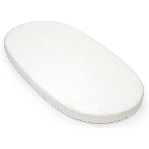 Stokke Sleepi Fitted Sheet, Fans Grey - Soft Sheets for Sweet Dreams - Made for Stokke Sleepi Crib/Bed - 100% Fine Cotton Percale - Washable