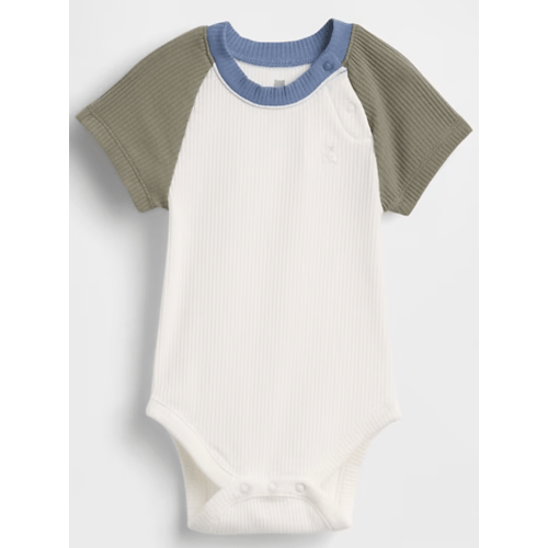 Baby First Favorites TinyRib Raglan Bodysuit - 0-3M