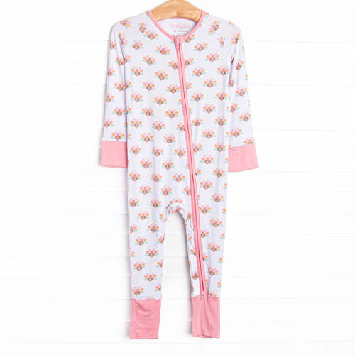 Turkey Trot Bamboo Zippy Pajama, Pink – Stitchy Fish