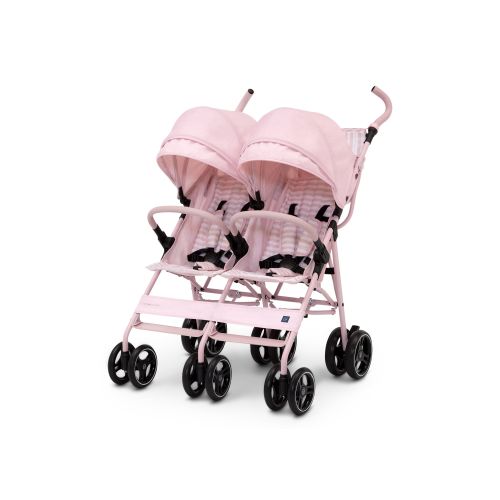 Delta Children babyGap Classic Side-by-Side Double Stroller in Pink | Joy
