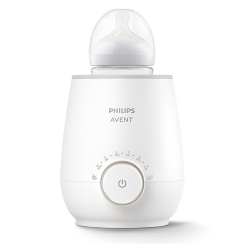 Philips Avent Premium Fast Bottle Warmer, with Smart Temperature Control, Water Bath Technology, Automatic Shut-Off, Model SCF358