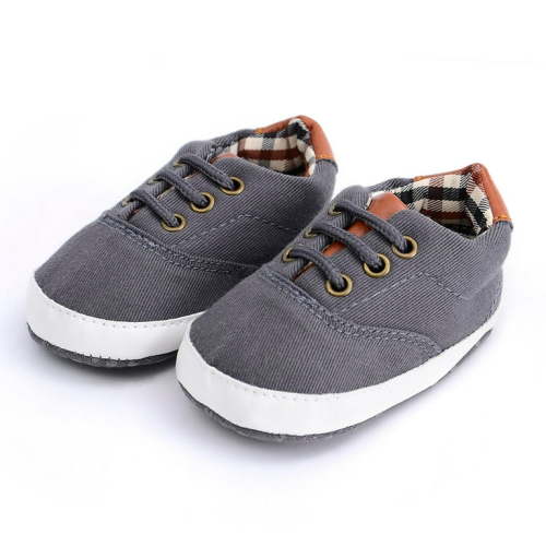 LoyisViDion Toddler Shoes Clearance Newborn Baby Girl Boys Causal Shoes Anti-Slip Shoes Plaid Patchwork Sneakers Prewalker Dark Gray 0-6 Months