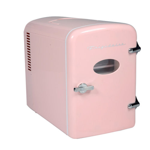 Frigidaire 9 Can Retro Mini Cooler, 6 Liter Portable Personal Fridge for Car, Office, Bedroom, Dorm Room & Reviews | Wayfair