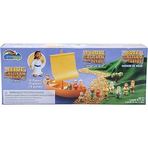 BibleToys Tales of Glory Galilee Boat 15 Piece Playset by BibleToys