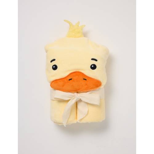 Little Bundle Character Hooded Towel, Duckling
