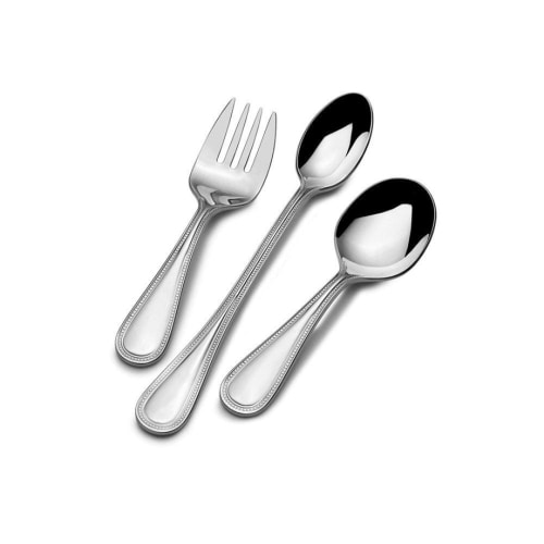 Beaded 3 Piece Baby Feeding Set