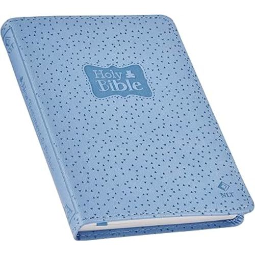 NLT New Testament with Psalms Keepsake Holy Bible for Baby Boys, New Living Translation, Blue (NLT Baby Keepsake NT Psalms Edition)