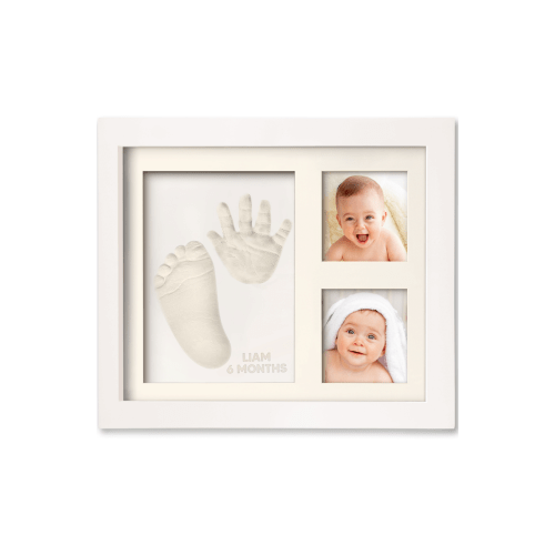 Baby Handprint & Footprint Keepsake Solo Frame