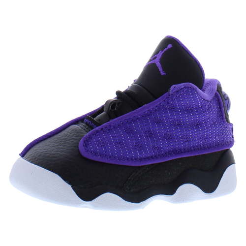 Nike Jordan 13 Retro Infant/Toddler Shoes Size 5, Color: Purple Venom/Black/White