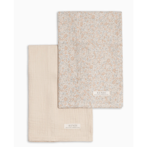 2-Pack Muslin Burp Cloths