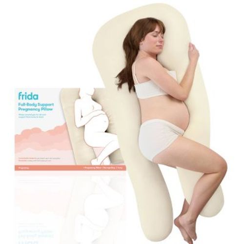 Frida Mom Full Body Support Pregnancy Pillow - Marshmallow