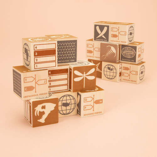 Uncle Goose Fossil Blocks
