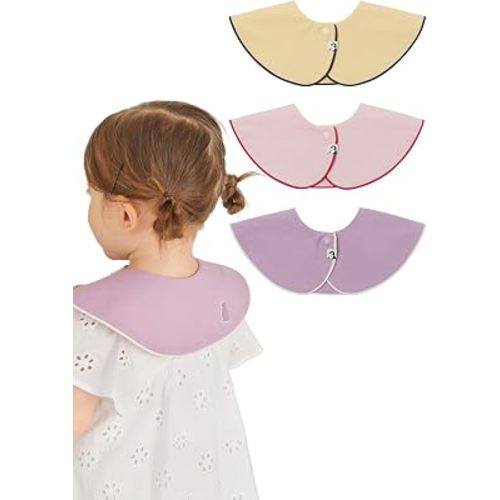 Konny Baby Bib 3/5/7-Pack Set, 360 ° Rotate, Soft and Absorbent Drooling for Toddler Boys Girls Baby Essentials